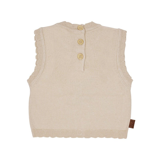 Gestrickter Spencer | Cappuccino