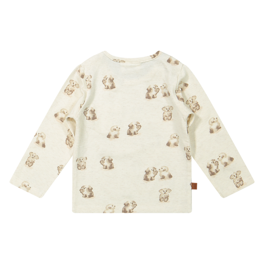 T-Shirt Hunde Bio | Cremefarben