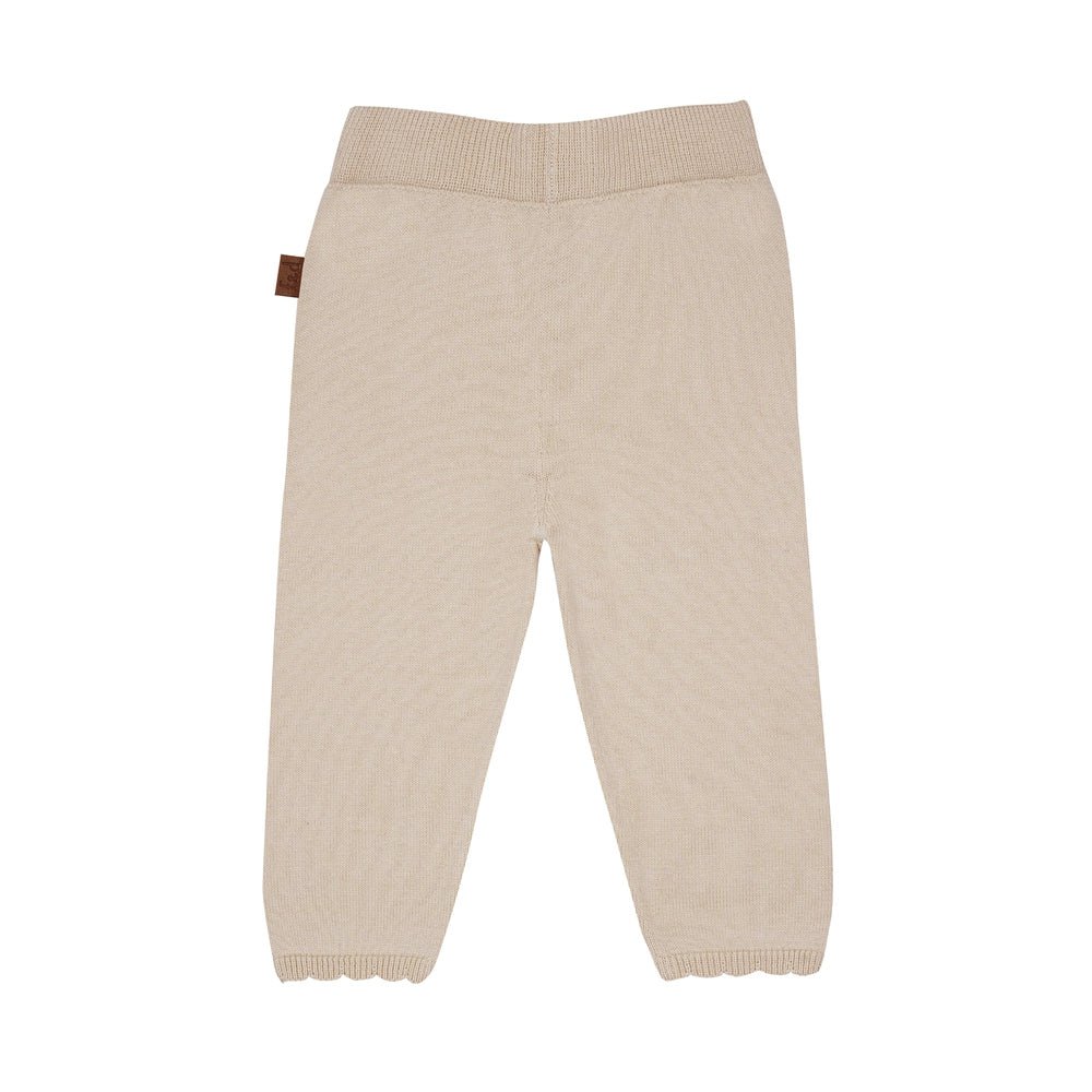 Gestrickte Hosen | Cappuccino