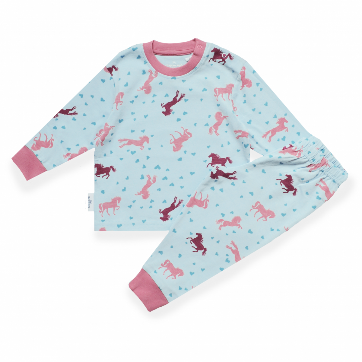 Pferd Aqua AOP F&D Pyjama Teen | Aqua