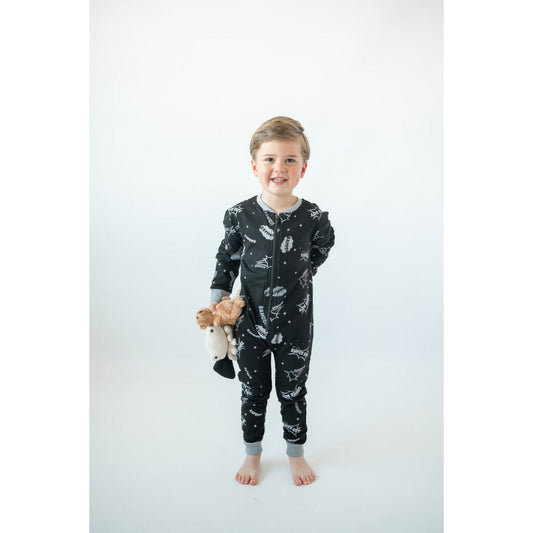 Super Boy F&D Onesie Kinder | Schwarz
