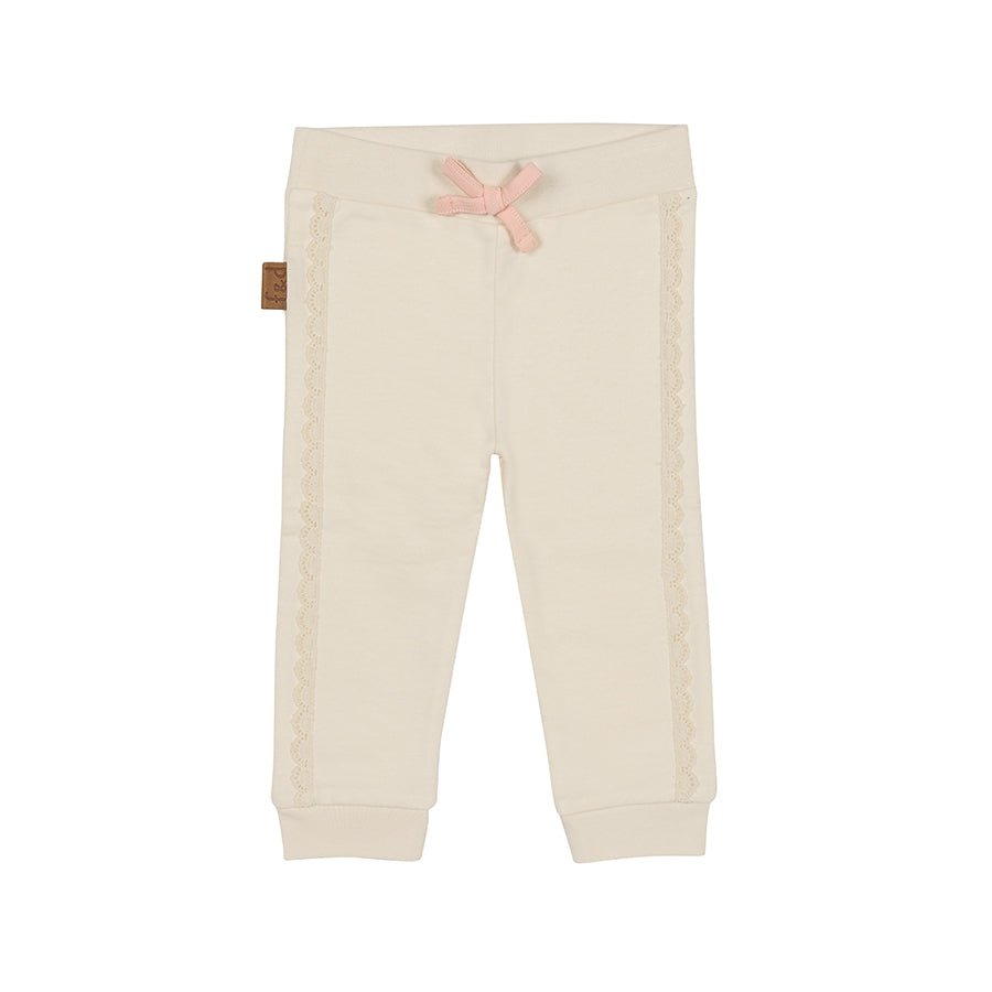 Dschungel-Spitzenhose | Cremefarben