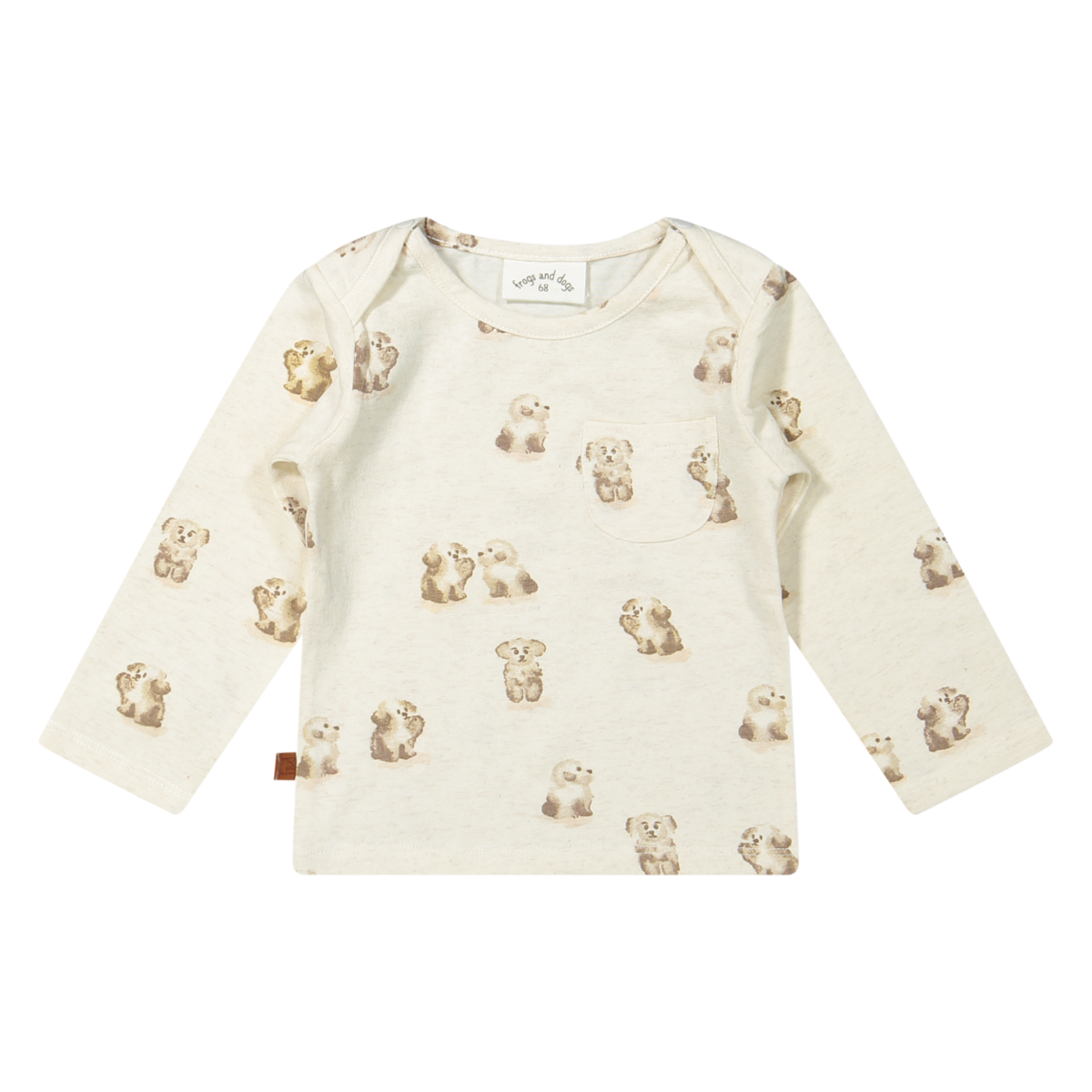 T-Shirt Hunde Bio | Cremefarben