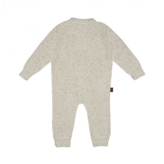 Alle Kollektion Overall Sprinkle Gestrickte Rippe Baby | Beige