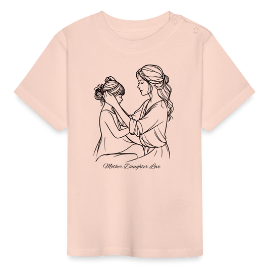 Baby T-Shirt - Mother Daughter Love - Kristallrosa