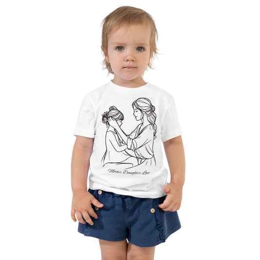 Kurzärmeliges Baby-T-Shirt - Mother Daughter Love