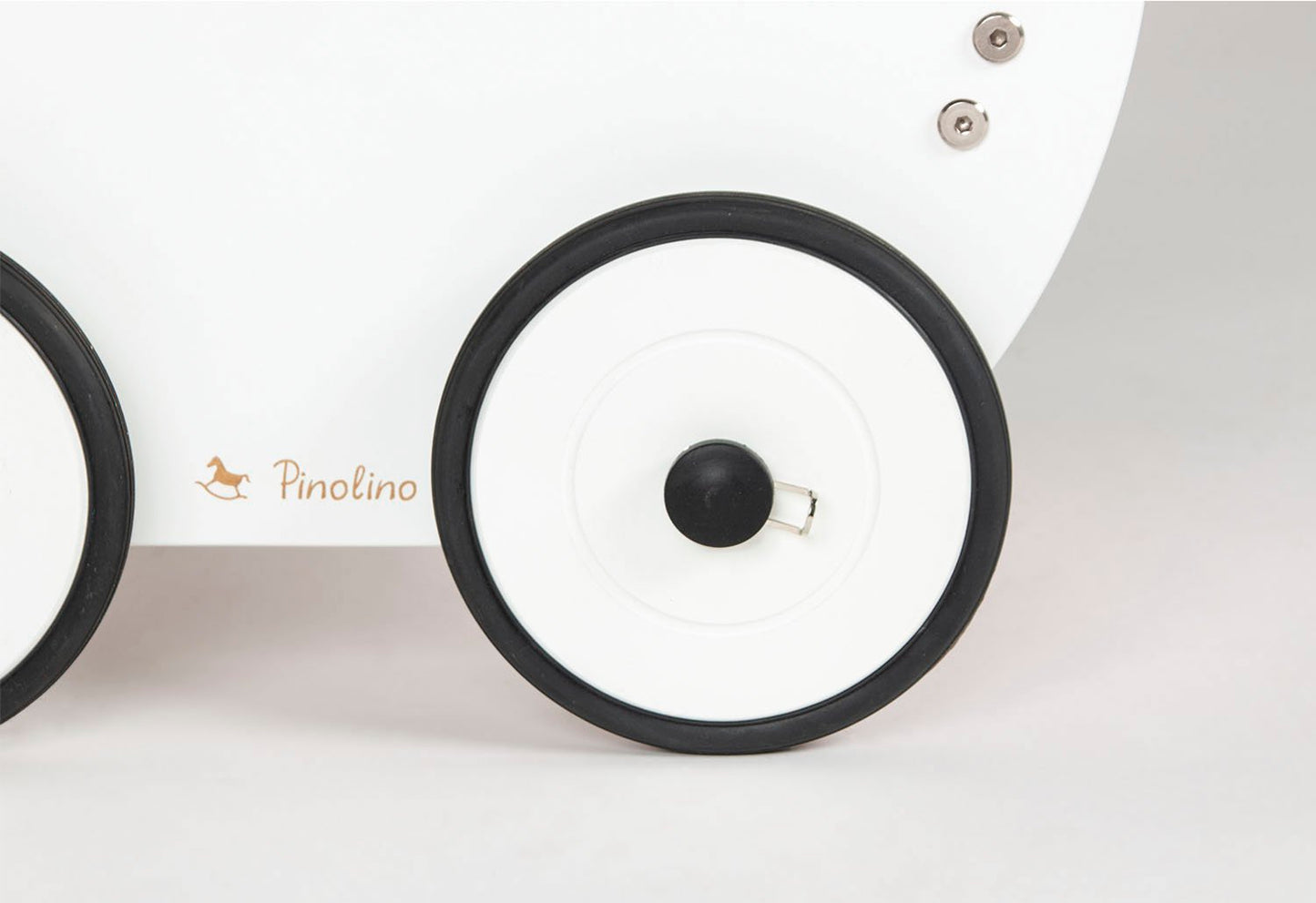 Puppenwagen 'Trixi', weiß, 2-teilig