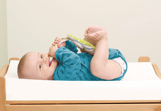 Geformte Wickelunterlage, weiß