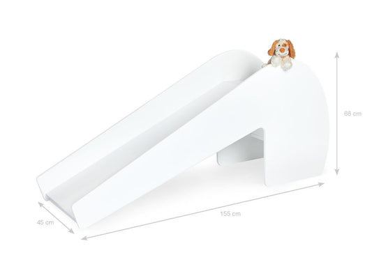 Indoor-Rutsche 'Lotta', weiß