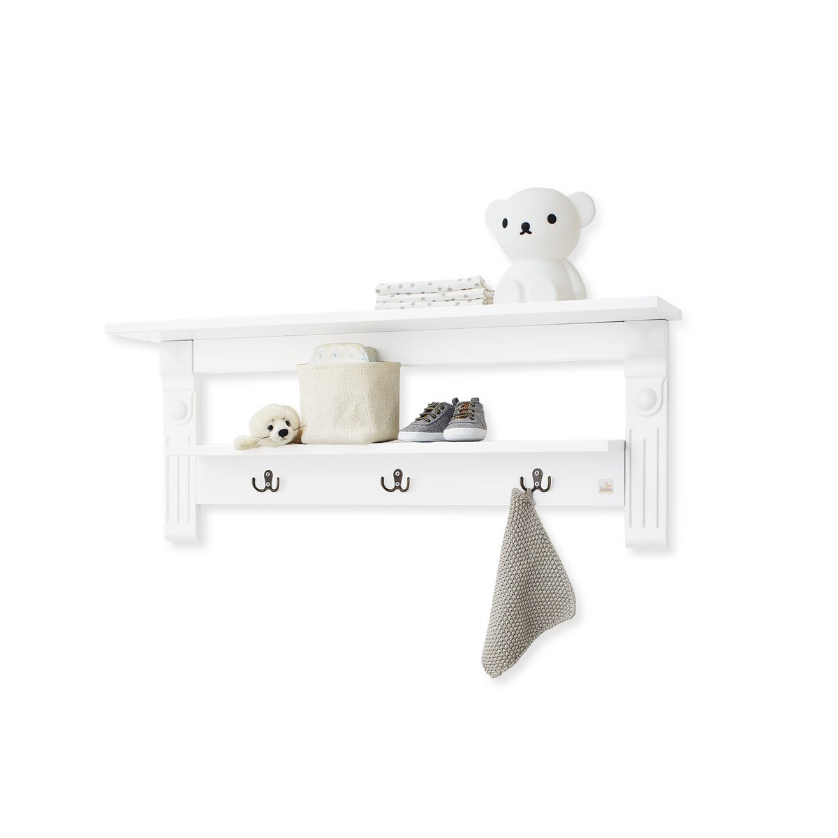 Wall shelf / coat stand 'Emilia'