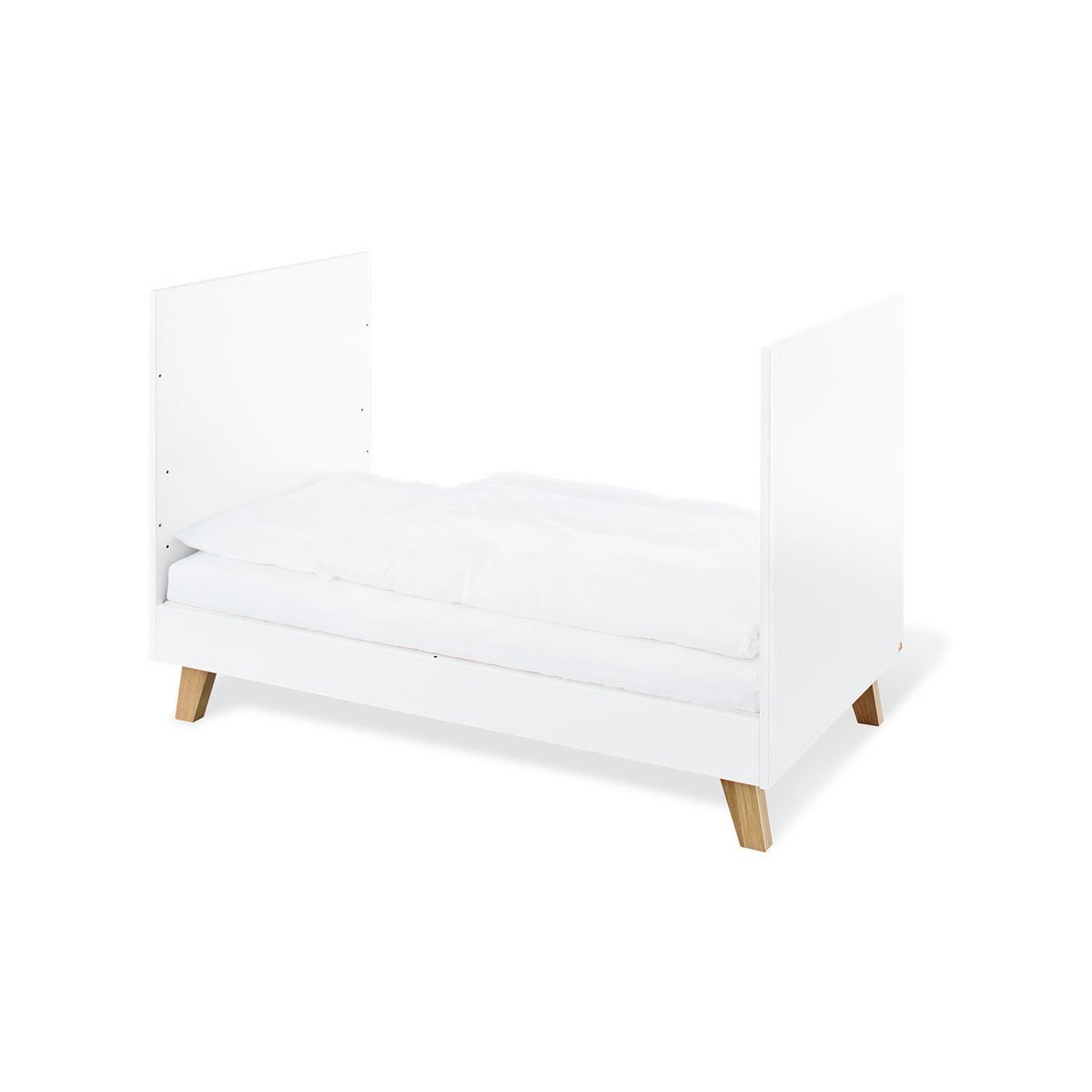 Children's room 'pan' wide large, including wall shelf
4 parts: cot, wide changing table, large wardrobe, wall shelf