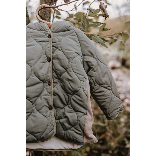 Annie & Charles® flauschige Steppjacke mit Fleece JACK