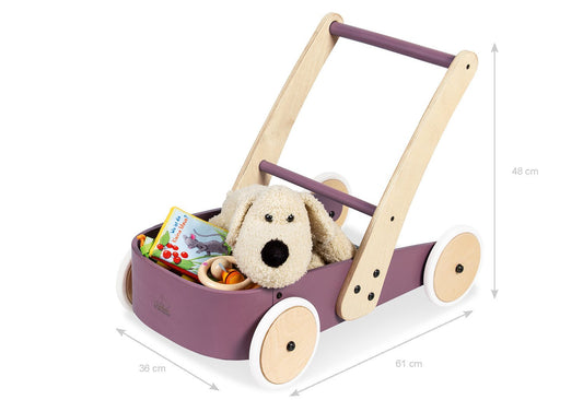 Baby walker 'Fiete', blackberry