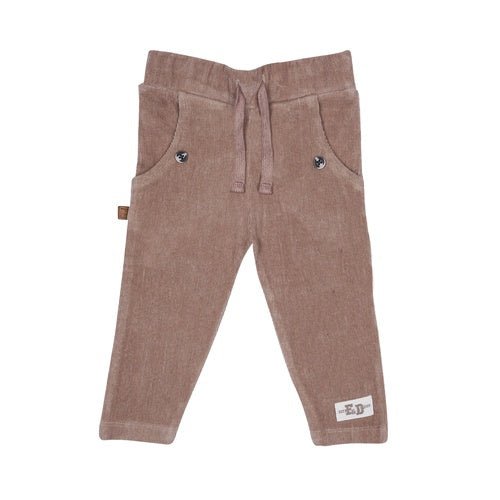 Smart Club Corduroy Velvet Rib Hose Kinder | Braun