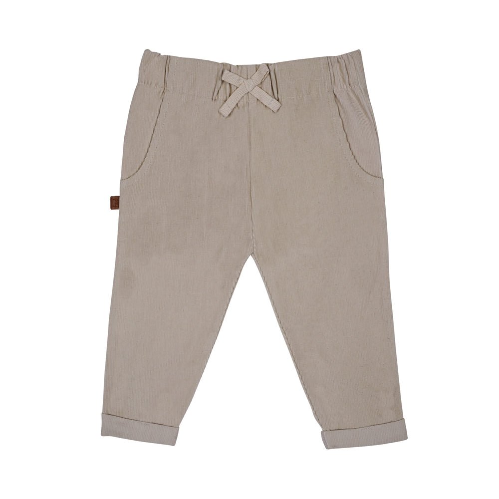 Hose Baumwolle Cord Kinder | Cappuccino
