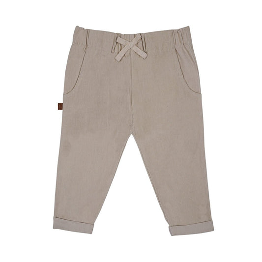 Hose Baumwolle Cord Kinder | Cappuccino