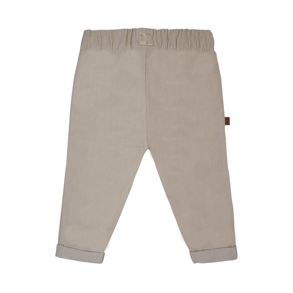 Hose Baumwolle Cord Kinder | Cappuccino