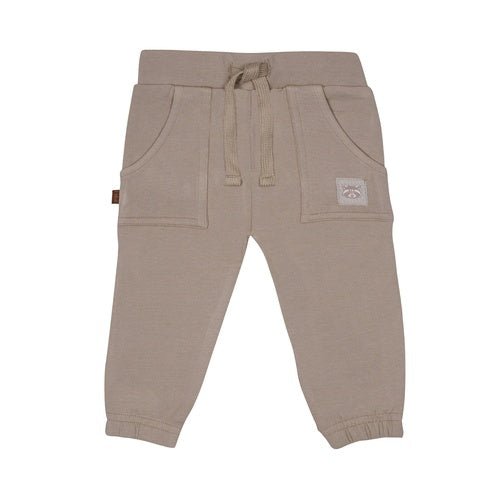 Waschbär bequeme Hose Baby | Taupe