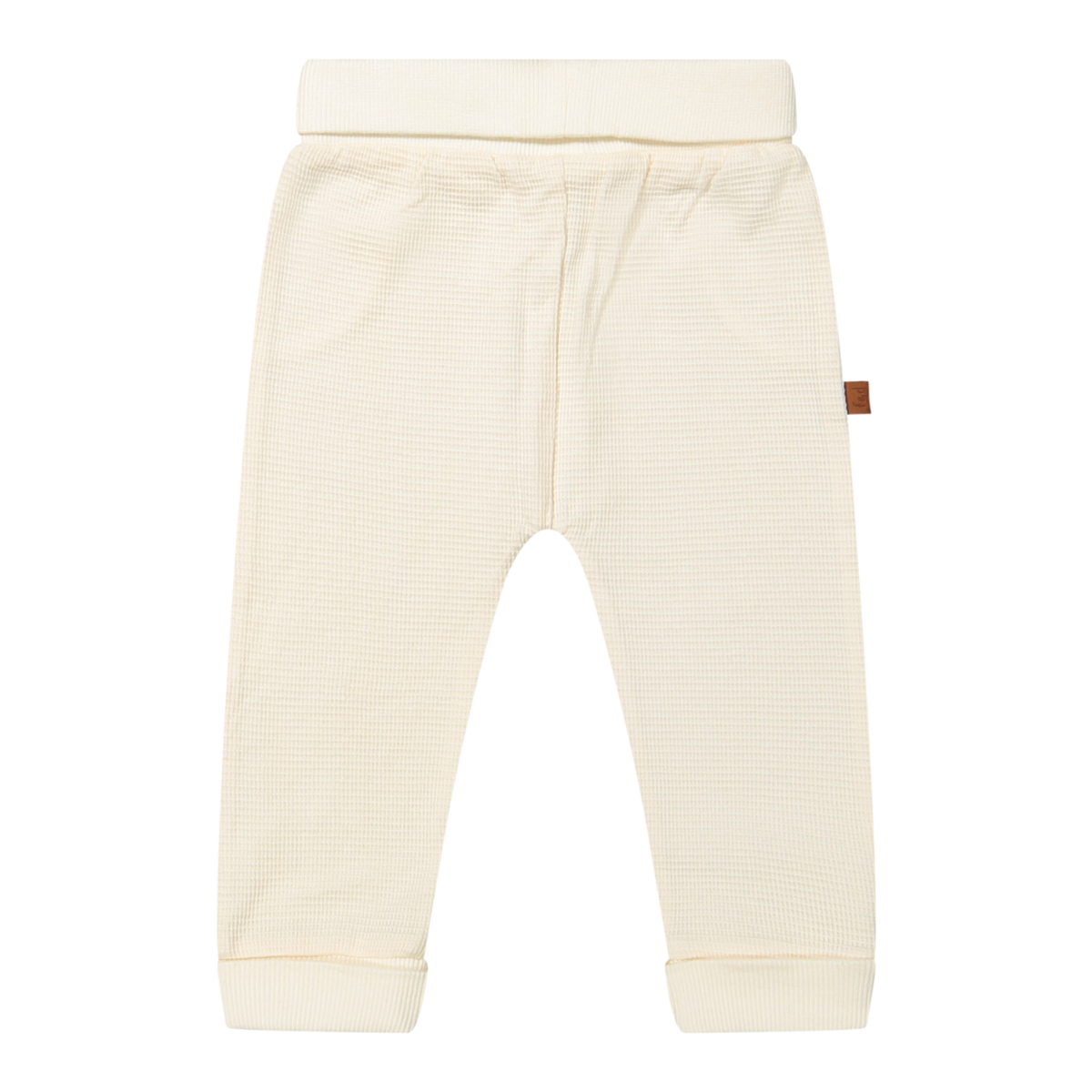 Waffelhose Bio | Cremefarben