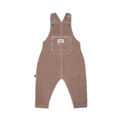Smart Club Latzhose aus Samt, gerippt, Cord, Baby | Braun