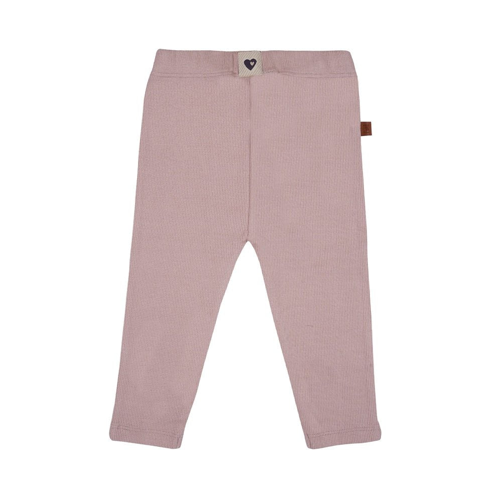 Leggings aus Baumwollripp | Rosenrauch