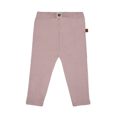 Leggings aus Baumwollripp | Rosenrauch