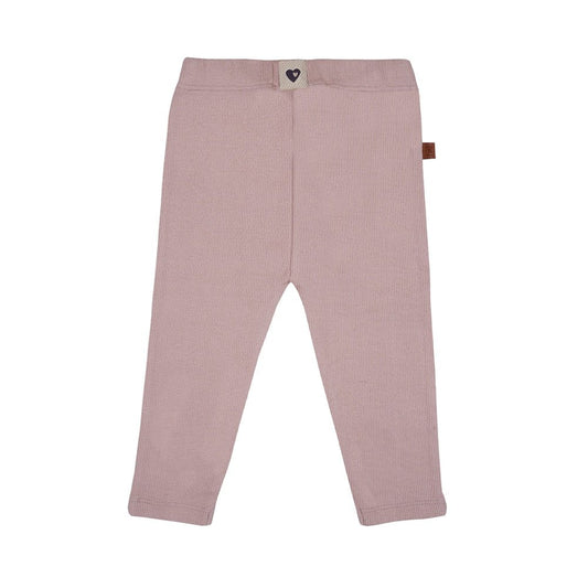 Leggings aus Baumwollripp | Rosenrauch