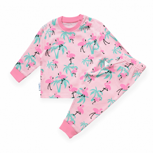 Flamingo F&D Pyjama Teen | Fliederbeutel