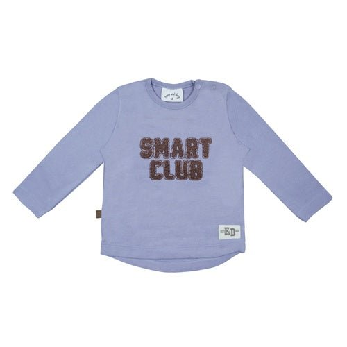 Smart Club T-Shirt 1x1 Rib | Blaues Lila