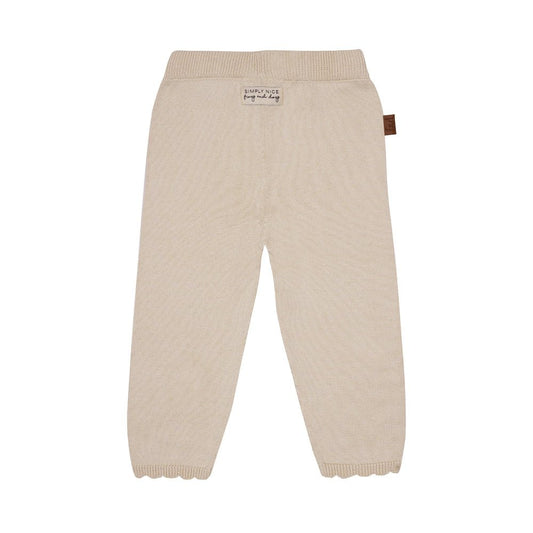 Gestrickte Hosen | Cappuccino