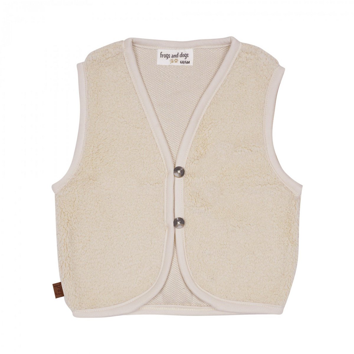 Alle Kollektion Schaffell-Bodywarmer | Taupe