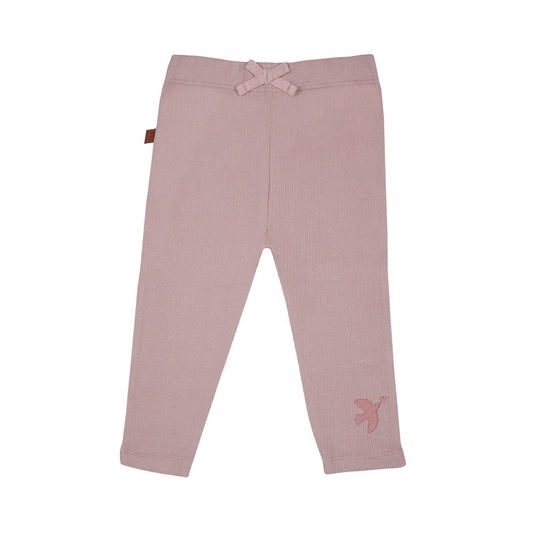 Leggings aus Baumwollripp | Rosenrauch