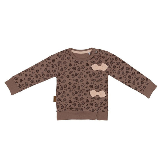 Dschungelpullover Leopard | Taupe