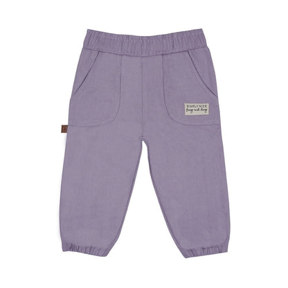 Twill-Hose | Lavendelblau