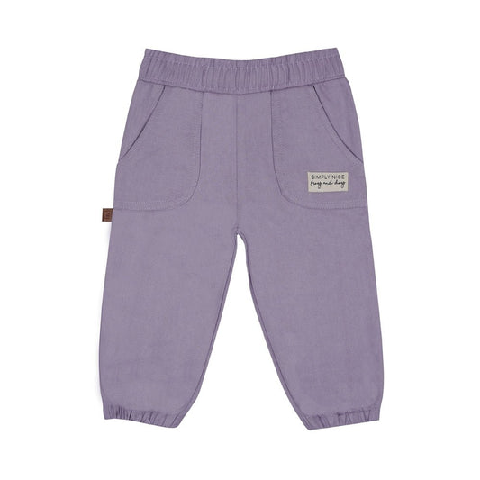 Twill-Hose | Lavendelblau