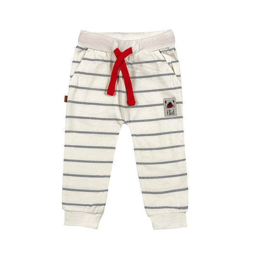 Piratenhose Streifen Off-White | Cremefarben