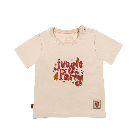 Dschungel-T-Shirt Dschungelparty | Cremefarben