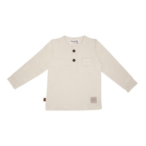 Waschbär LS Shirt Baby | Beige