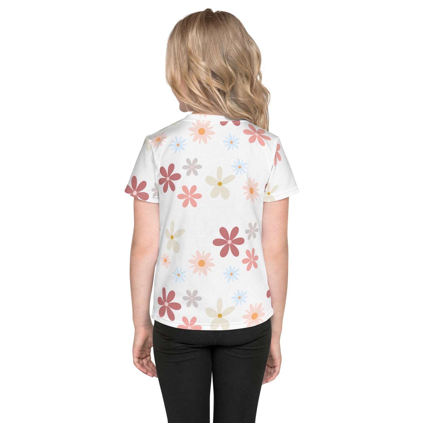 T-Shirt mit Rundhalsausschnitt für Kinder - Colourful through life