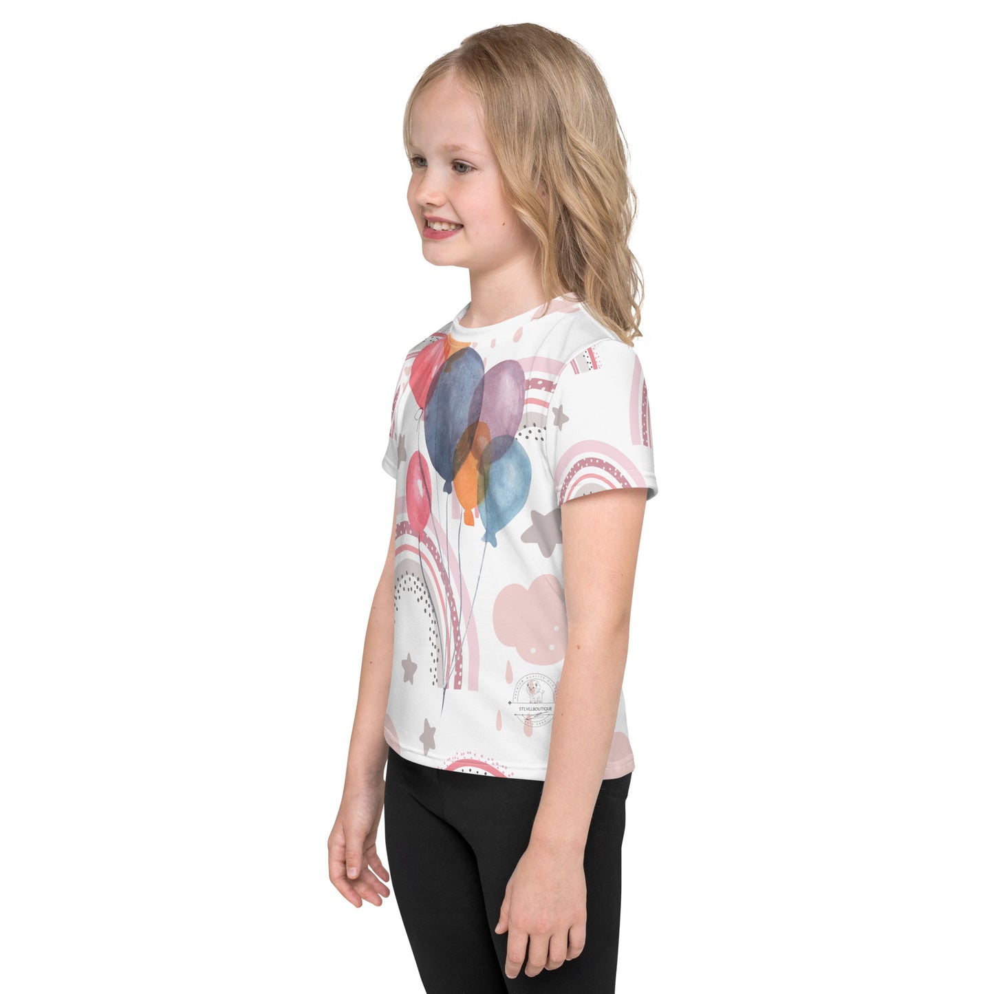 T-Shirt mit Rundhalsausschnitt für Kinder