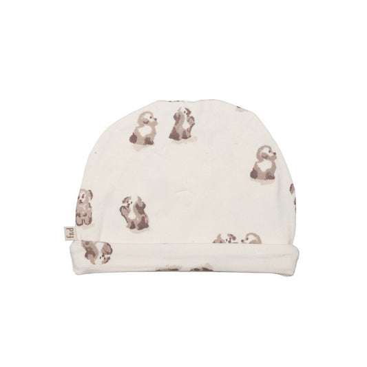 Beanie Dogs Bio | Cremefarben