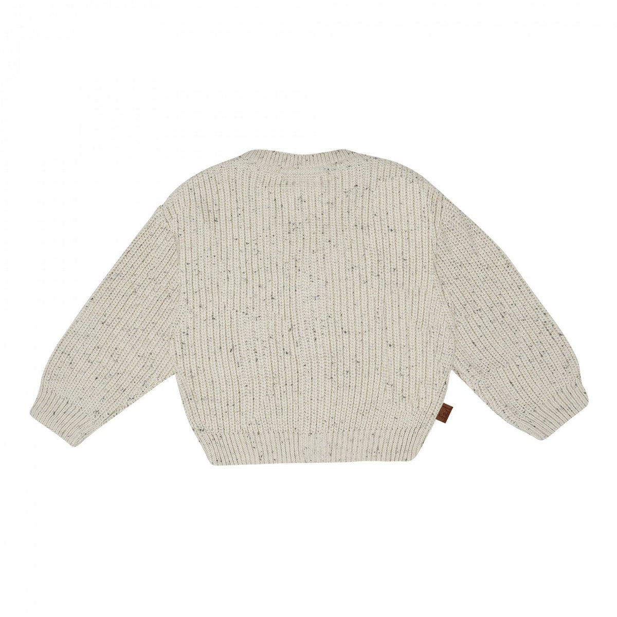 Strickjacke aus der gesamten Kollektion mit Sprinkle-Strickripp | Beige