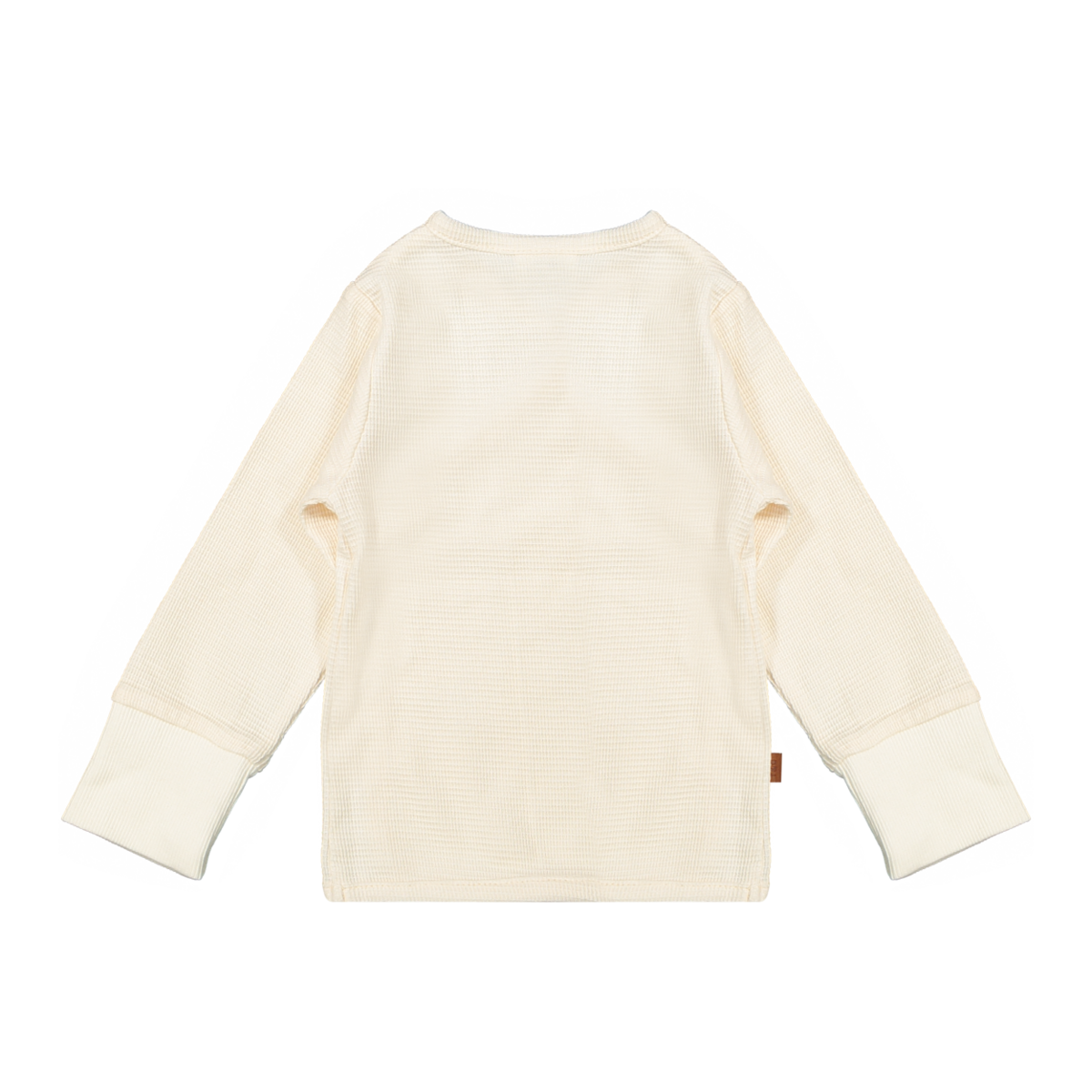 Wickel-T-Shirt Waffel Bio | Cremefarben