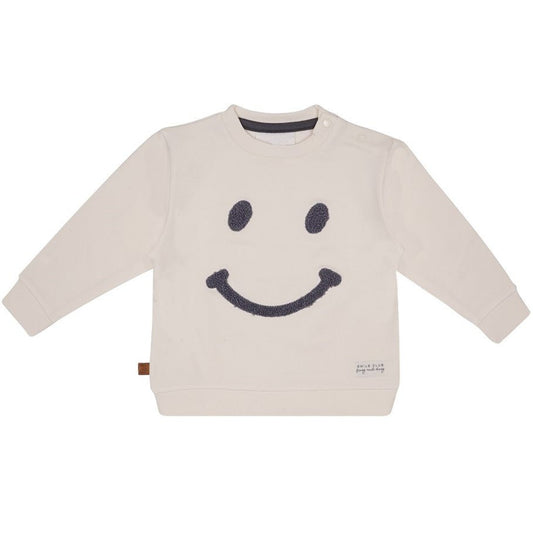 Lächeln Sweatshirt | Beige