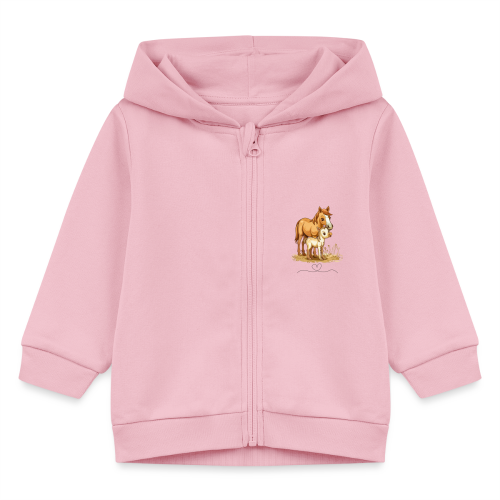 Stanley/Stella Bio Zip Hoodie BABY CONNECTOR - Hellrosa