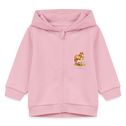 Stanley/Stella Bio Zip Hoodie BABY CONNECTOR - Hellrosa