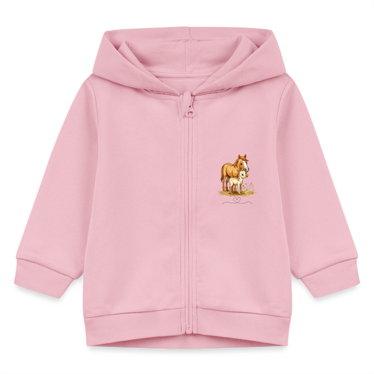 Stanley/Stella Bio Zip Hoodie BABY CONNECTOR - Hellrosa