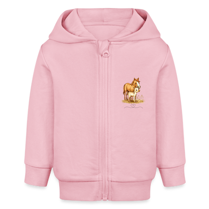 Stanley/Stella Bio Zip Hoodie BABY CONNECTOR - Hellrosa