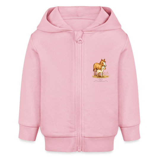 Stanley/Stella Bio Zip Hoodie BABY CONNECTOR - Hellrosa