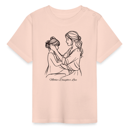 Baby T-Shirt - Mother Daughter Love - Kristallrosa